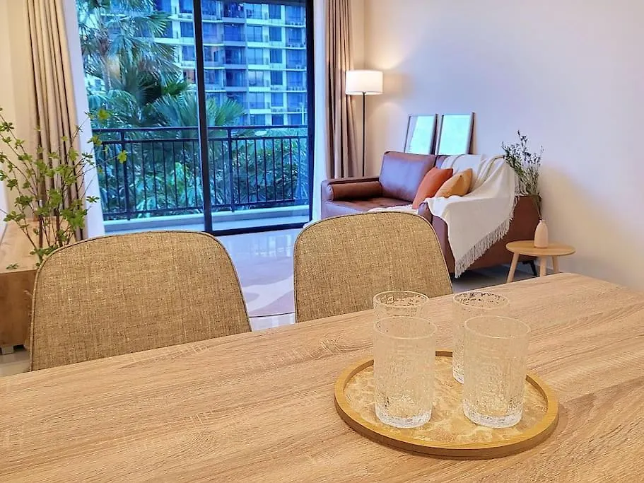 Garden View 4 Pax, 2 Br 10 Min From Ciq Apartment Johor Bahru
