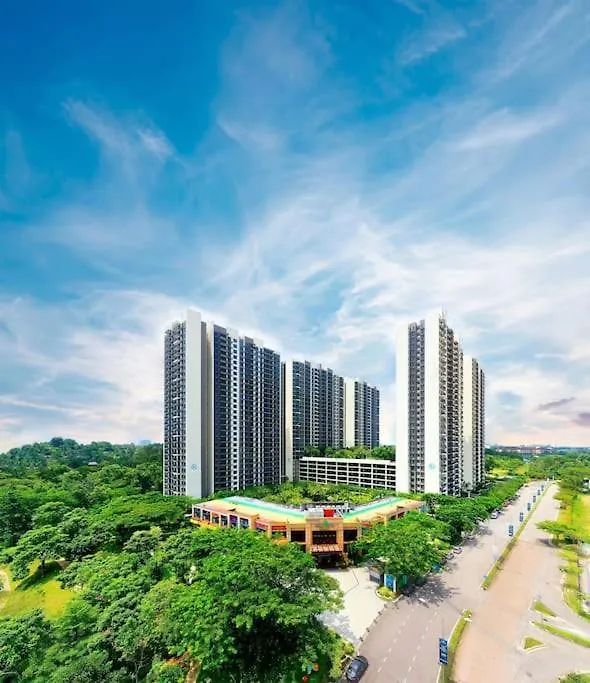 Appartamento Garden View 4 Pax, 2 Br 10 Min From Ciq Johor Bahru Malesia